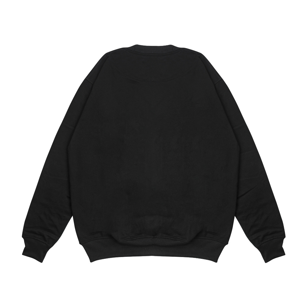 Troy Company Sweater Crewneck Black Noir Blanc - Sweater Sweatshirt Hitam SW 3091