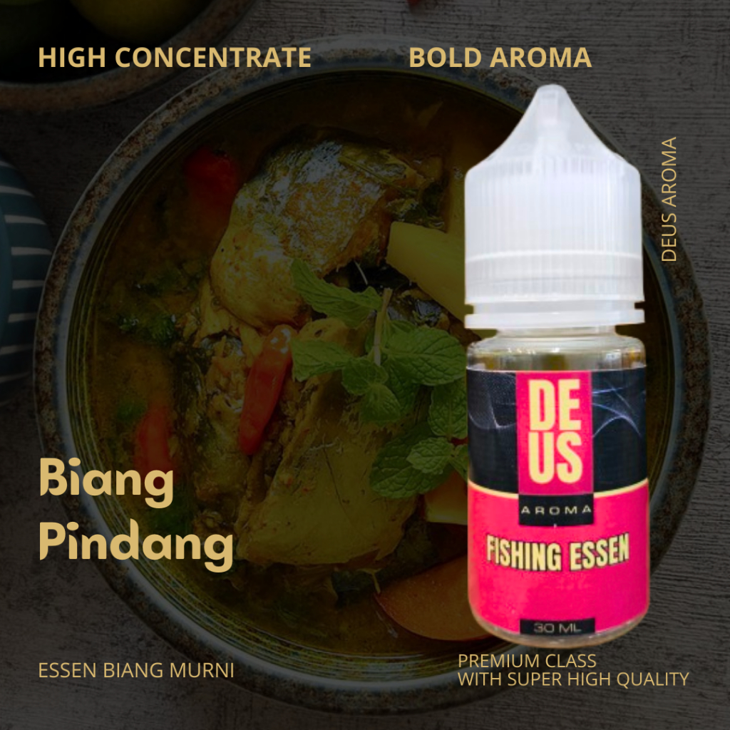 Essen Biang Deus PINDANG Untuk Memancing Bawal Patin Lele Mas Nila