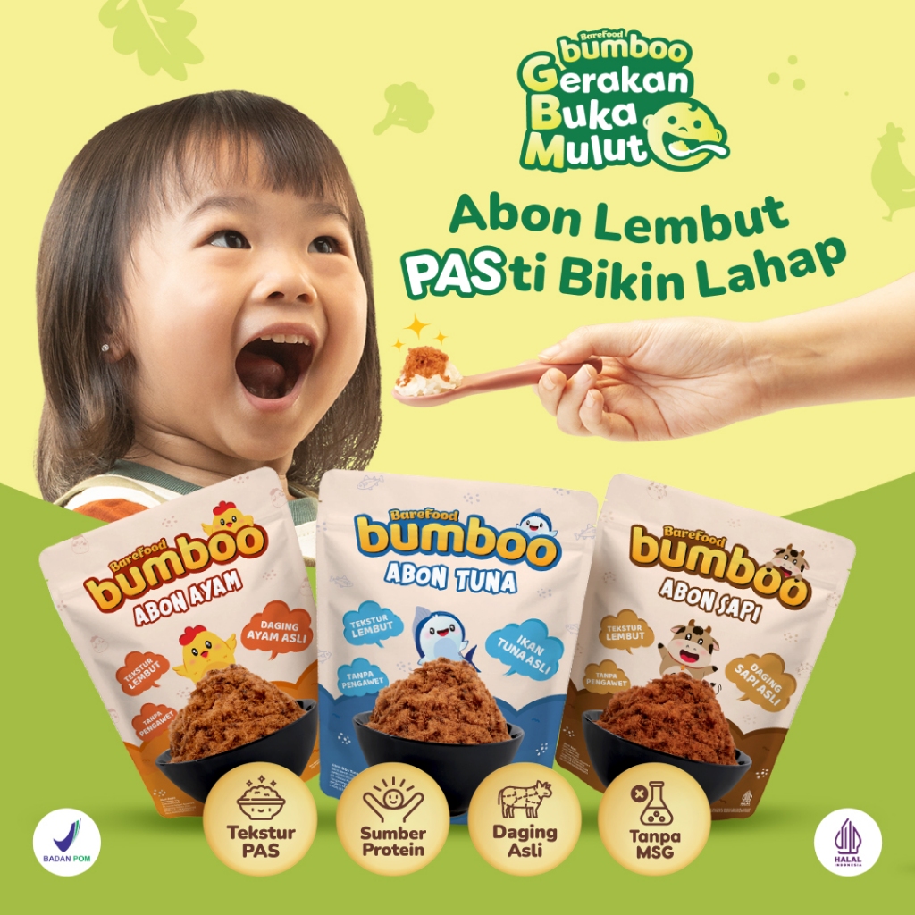 

Bundling Bumboo Abon Asli - Tekstur Lembut MPASI Si Kecil - Sumber Protein - Tanpa MSG & Pengawet