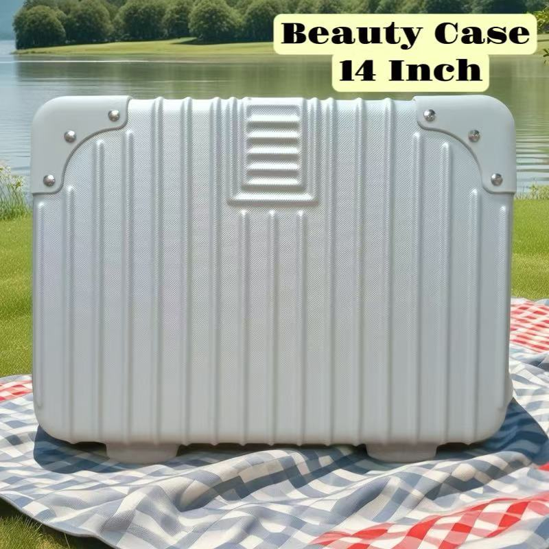 [FREE BUBBLE WRAP]12INCH Koper Mini/Koper Makeup/Tas Kosmetik/Tas Koper Mini Wanita /ANTI PECAH