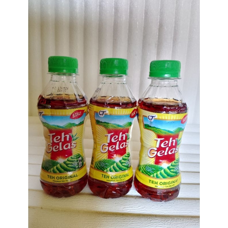

teh gelas botol 200ml
