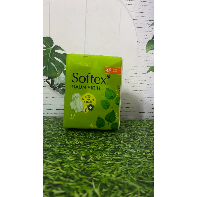 SOFTEX DAUN SIRIH ISI 10 PADS 23 CM
