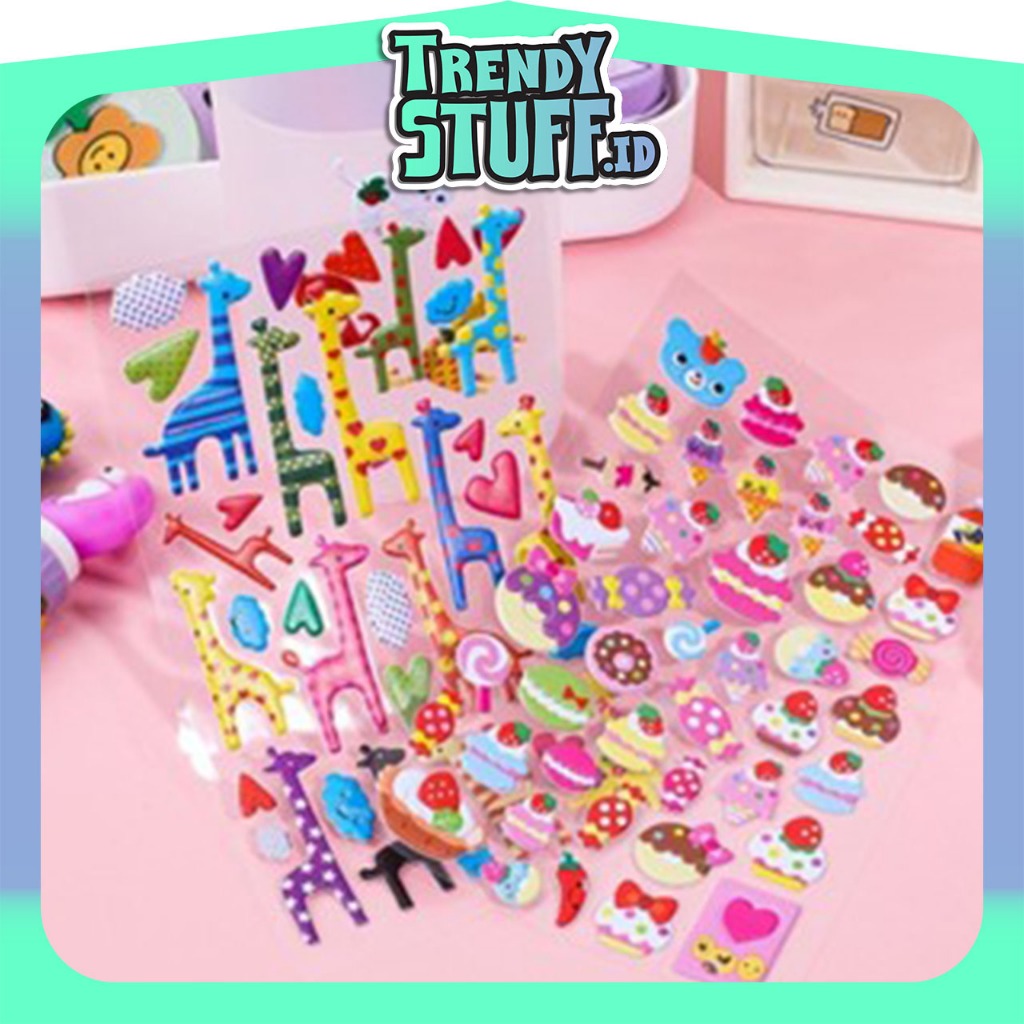 

TrendyStuff.id Stiker Timbul Random/ Stiker Anak / Stiker Karakter / Stiker Mainan Anak Perempuan / Stiker Tempel S057
