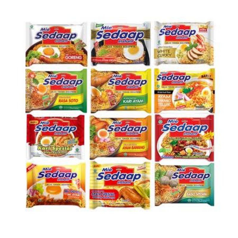 

MIE SEDAP MIE INSTAN SEDAAP ALL VARIAN