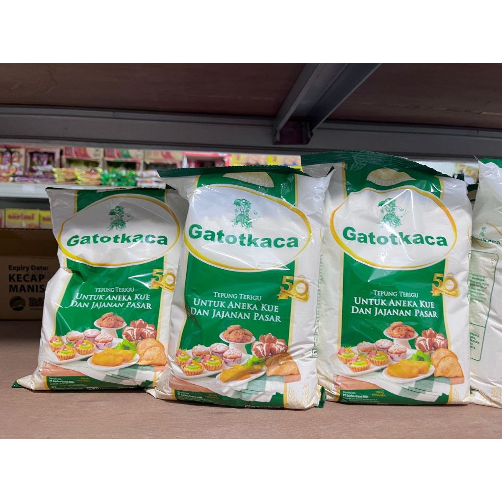 

Gatotkaca Tepung Terigu Untuk Aneka Kue dan Jajanan Pasar