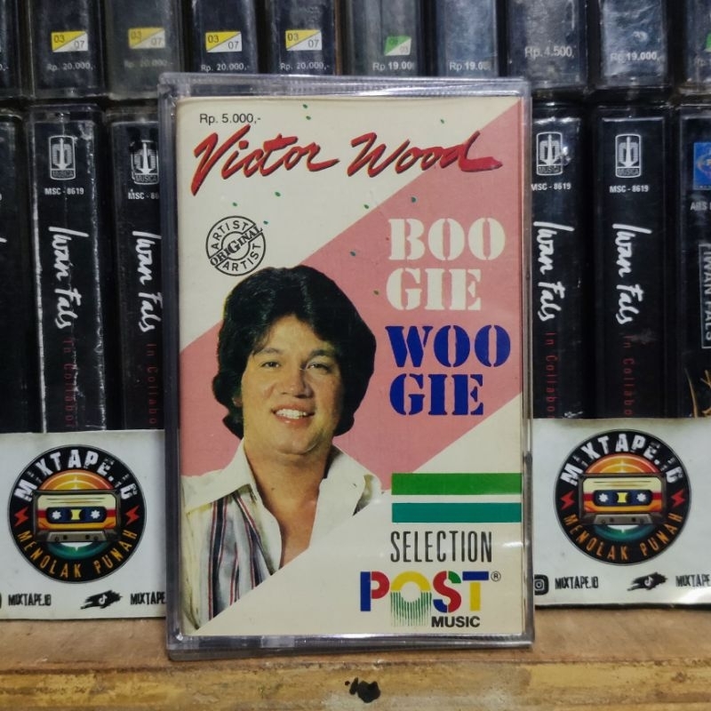 Kaset Pita - Victor Wood - Boo Gie Woo Gie - Radio Tape - Kaset - Radio - Pemutar Kaset - Retro - Cl