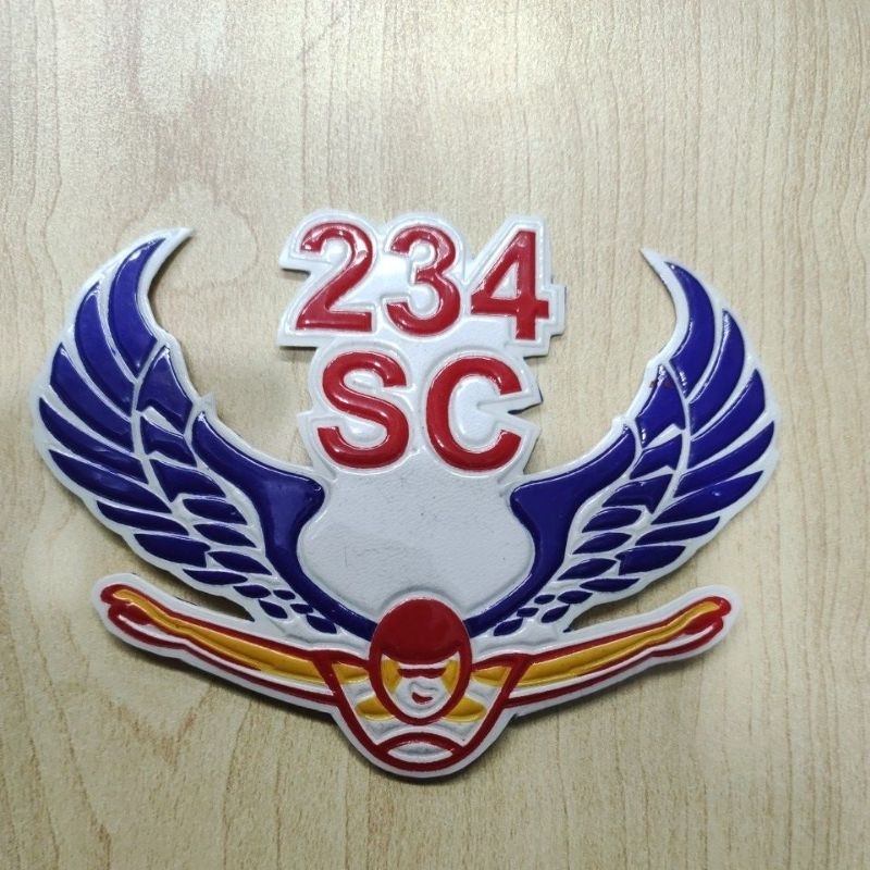 stiker 234 sc / stiker 234 SC embos timbul