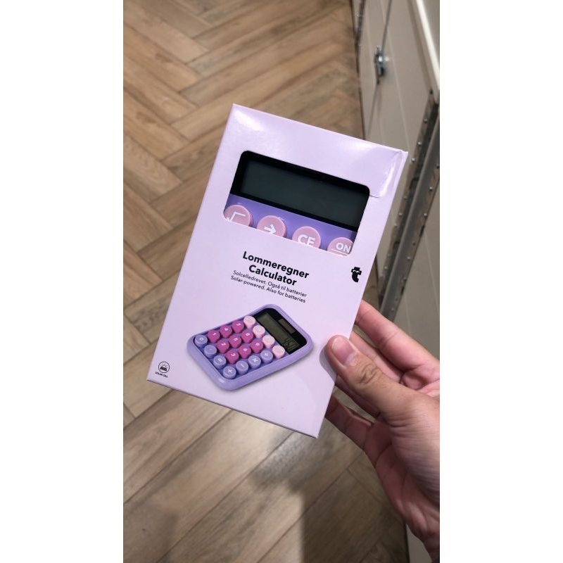 

[JASTIP FLYING TIGER] Kalkulator Ungu Mini || Cute Purple Calculator