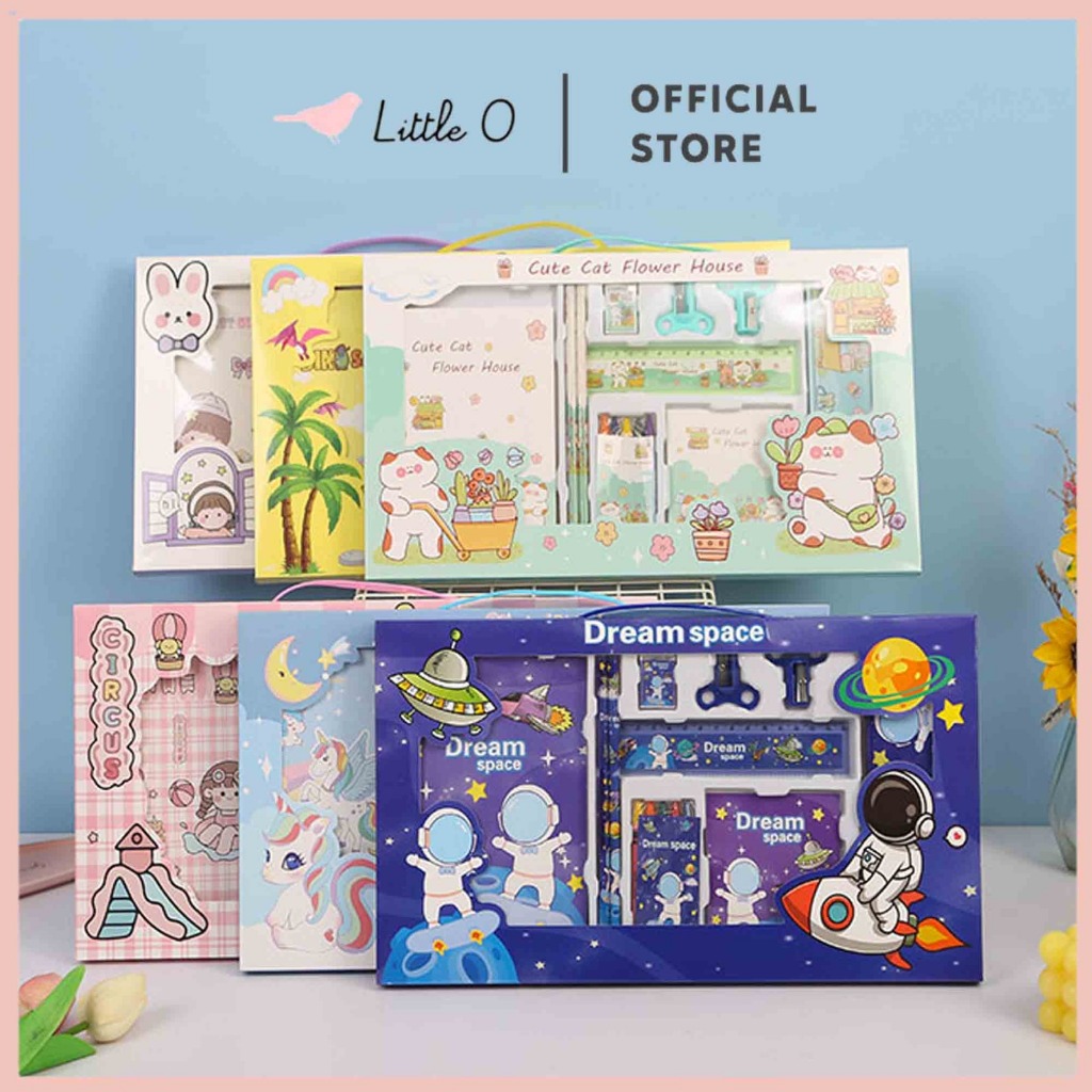 

Ay00! JUMBO 14in1 Set Alat Tulis Anak Stationary Souvenir Goodie Bag Ultah