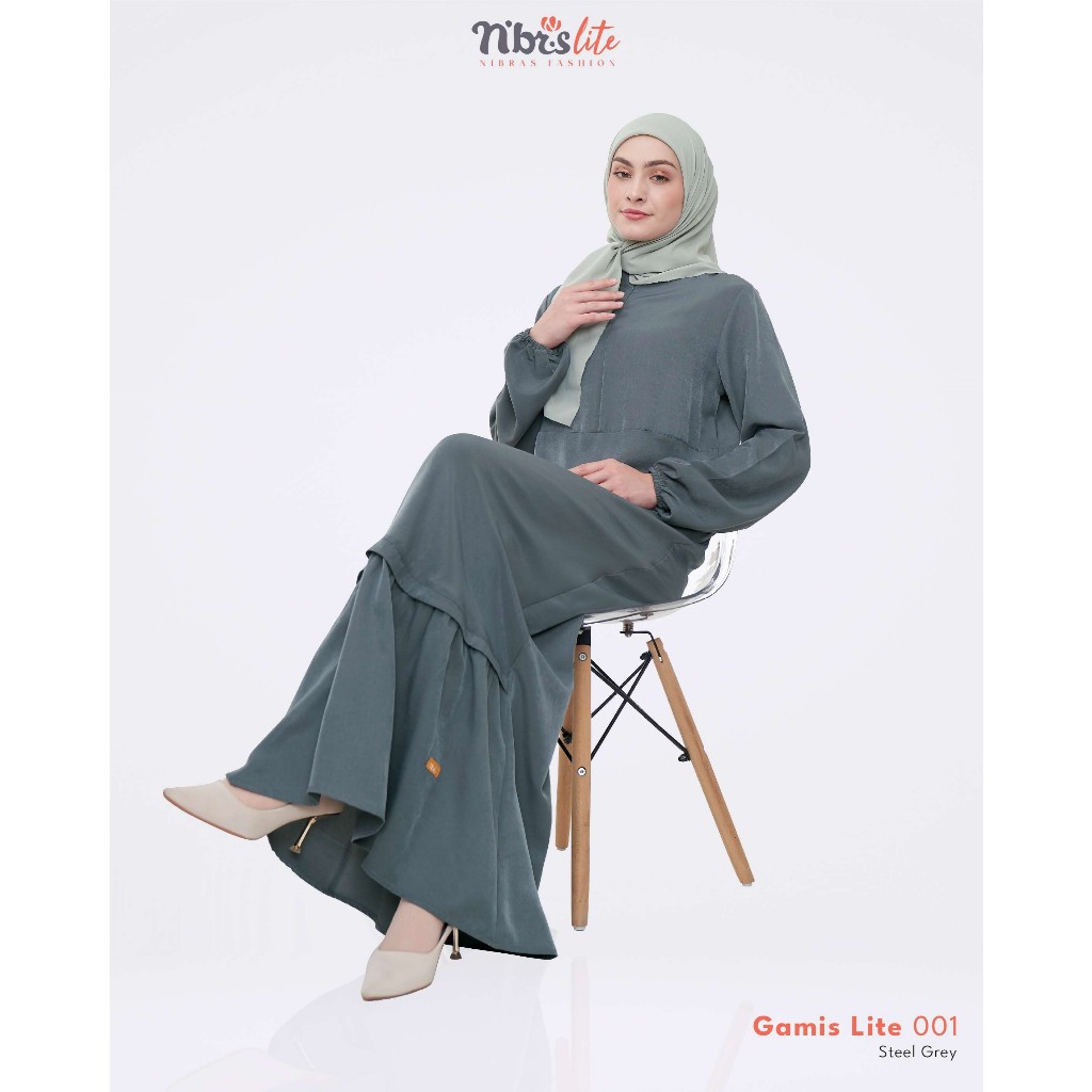 NIBRAS GAMIS LITE 001 - BAJU GAMIS NIBRAS TERBARU