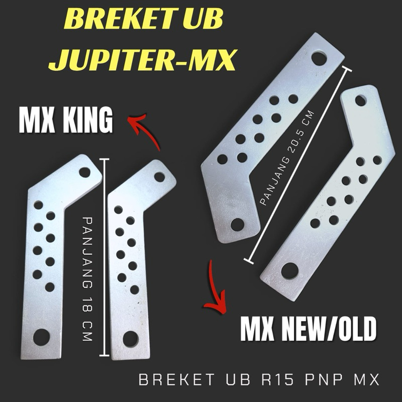 Breket Mx Jupiter Underbone Pemasangan PNP Premium Mx king Mx old/new