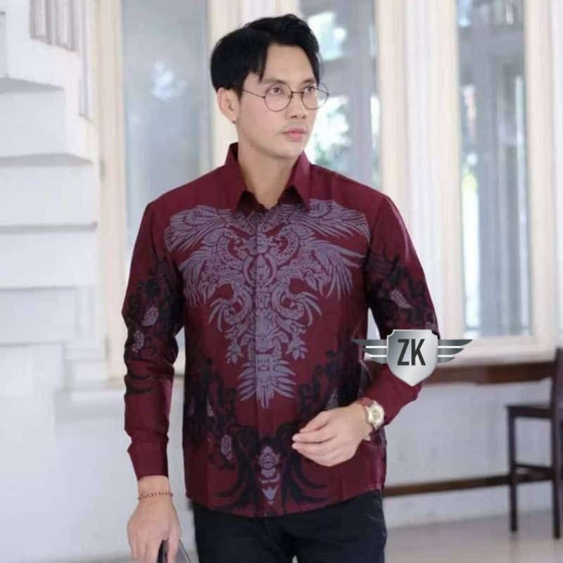 KEMEJA BATIK ANAK BAPAK LENGAN PANJANG Batik Couple Ayah Dan Anak Laki Laki Modern