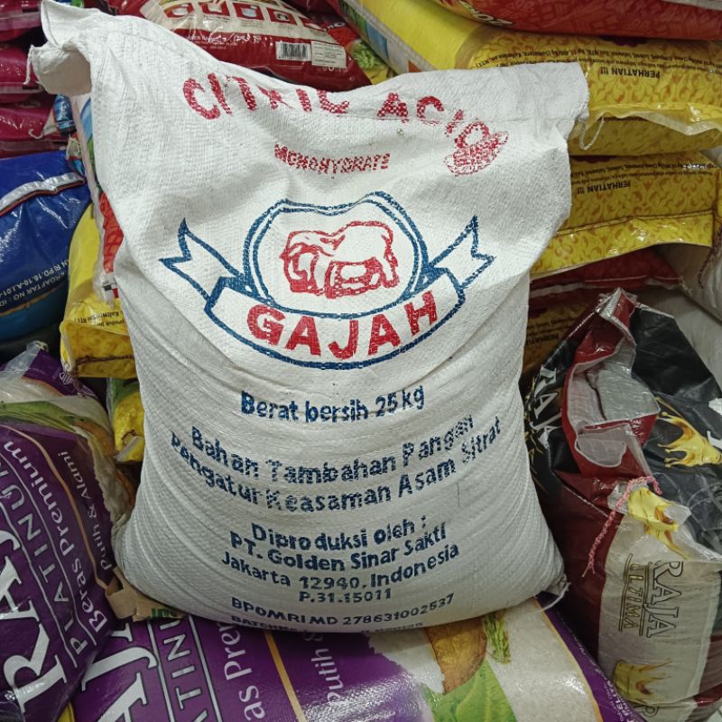 Citric Acid Gajah repack