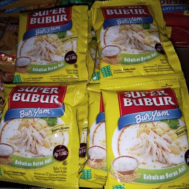 

Super Bubur Buryam isi 10 Bungkus / Renceng