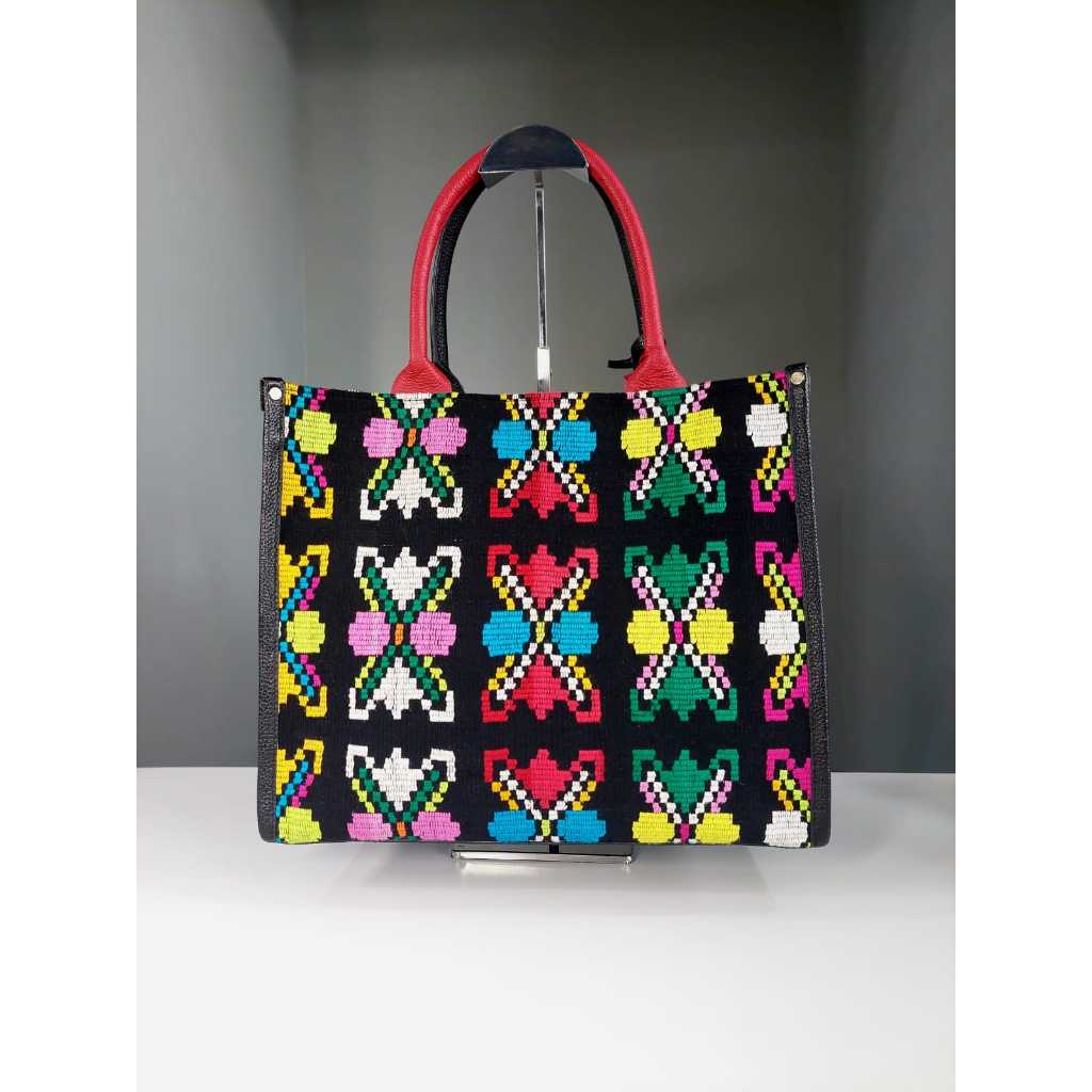 Tas Tenun Wanita | Tote Bag Tenun Wanita | Tote Bag Cantik Motif Tenun NTT