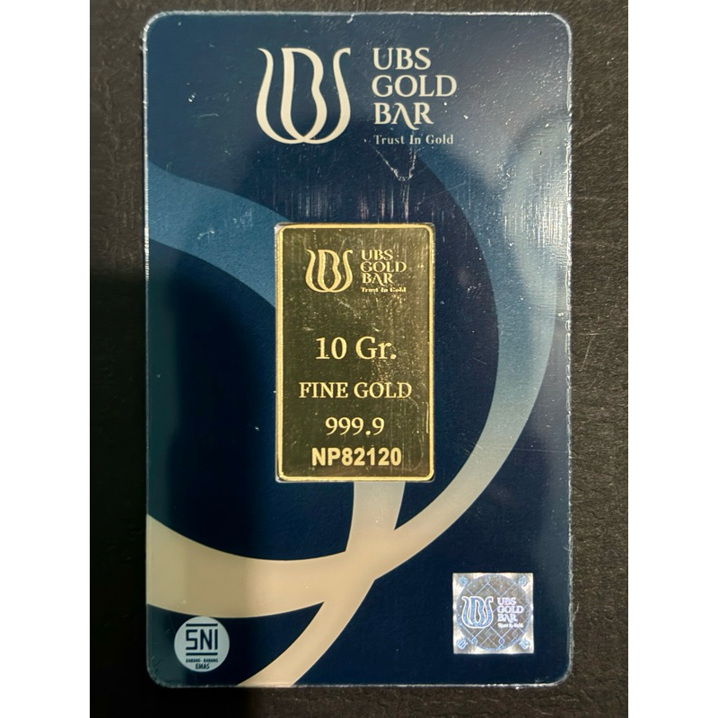 Logam Mulia Emas UBS 10 gram