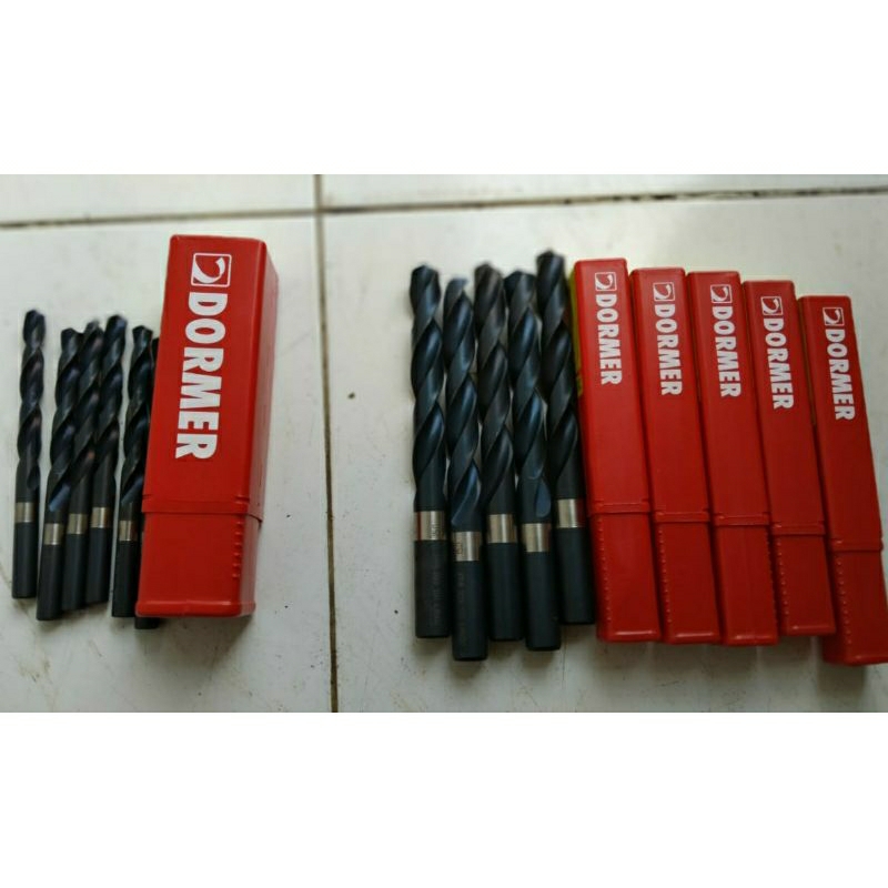 MATA BOR BESI MERK DORMER Mata Bor Dormer Original  HSS JOBBER DRILL 15 mm 9.5 mm