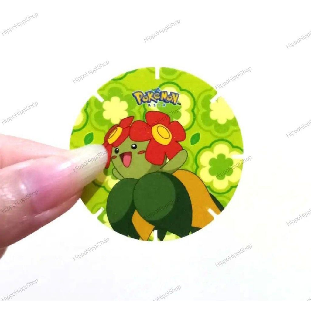 Tazos Tajos Pokemon Coin Koin Chiki Ball Bellosom