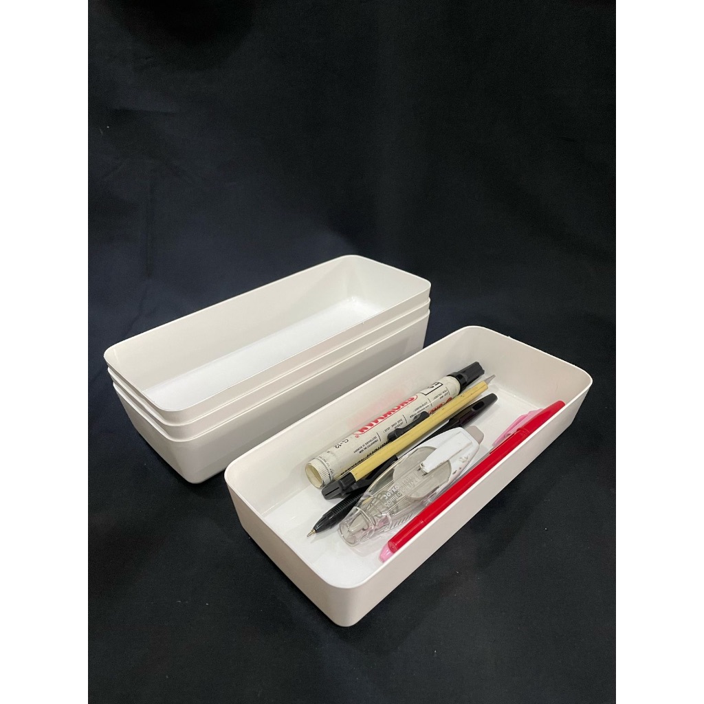 

12pcs Kotak Kancing Panjang / Kotak Serbaguna / Tempat Pulpen KVN