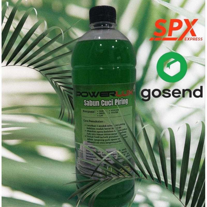 Sabun Cuci Piring 1 Liter / Dishwash 1 Liter / Sabun Cuci Piring Powerlux