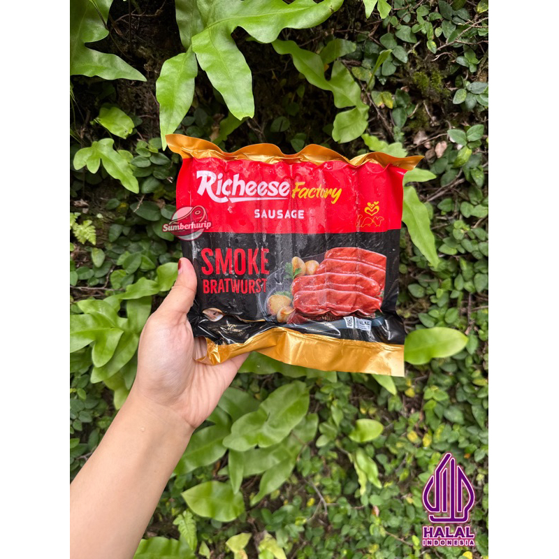 

RICHEESE SAUSAGE SMOKE BRATWURST 360gr