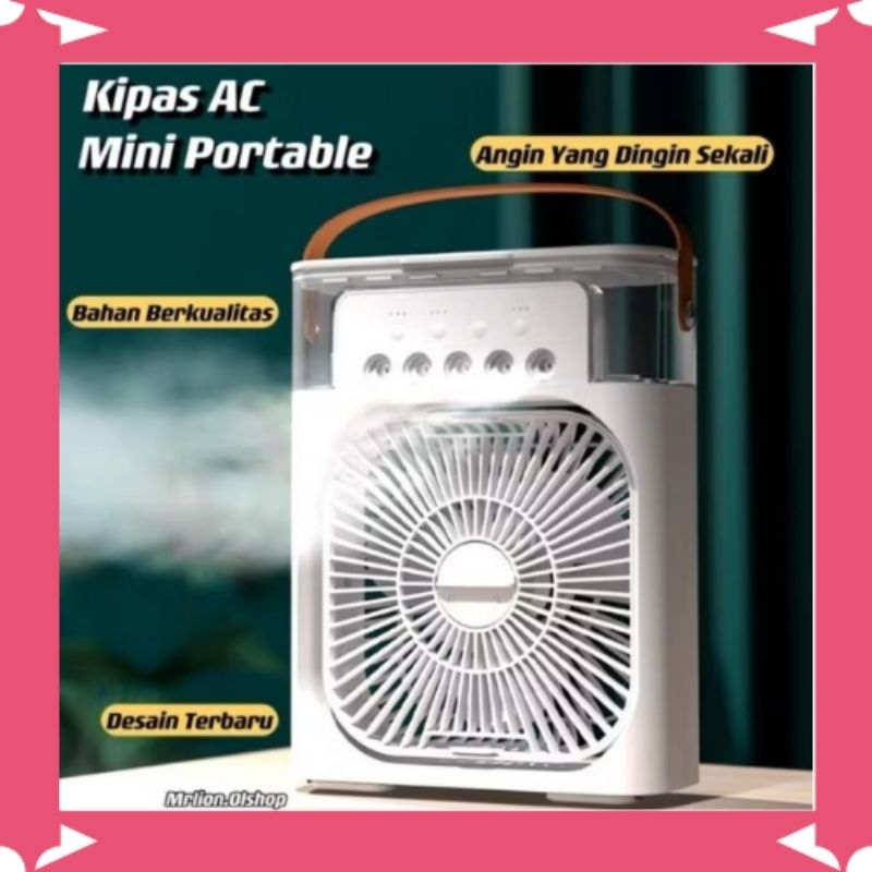 KIPAS PENDINGIN MINI AC PORTABLE AIR COOLER MOBIL DAN RUANGAN | AC Portable Air Cooler AC Mini Super