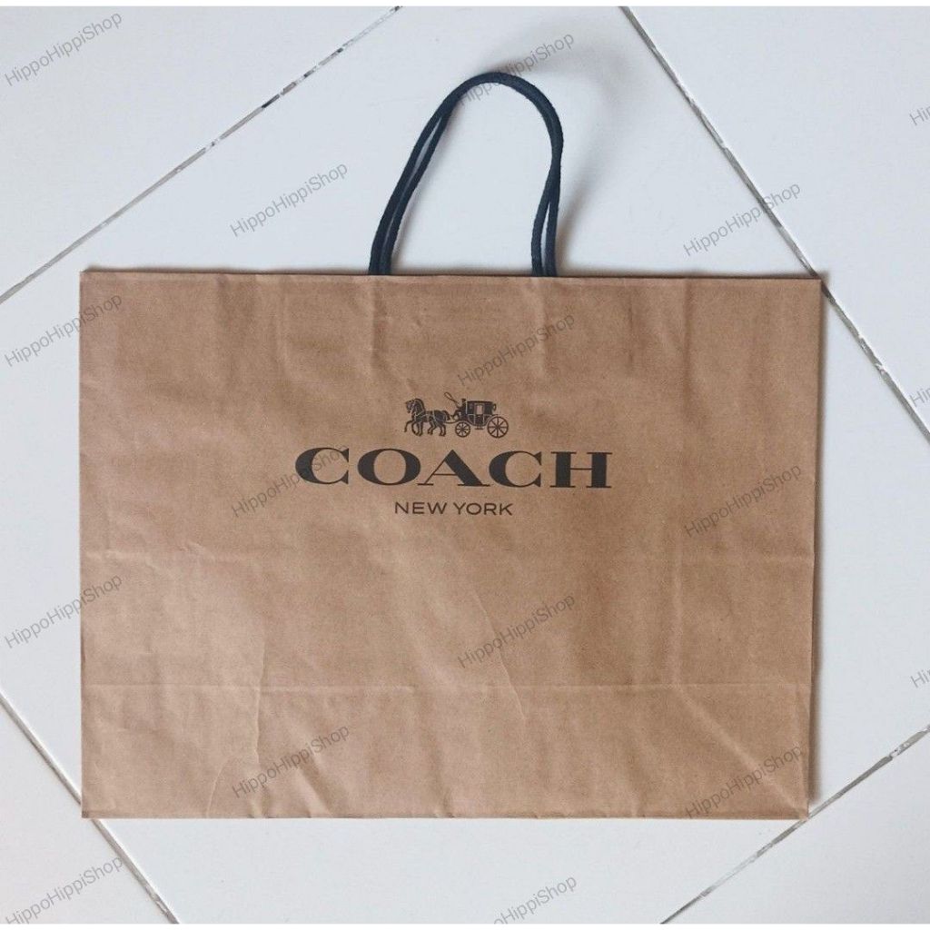 

Paperbag Tas Kantong Kertas Paper Bag Co*ch Ukuran M Sedang Medium