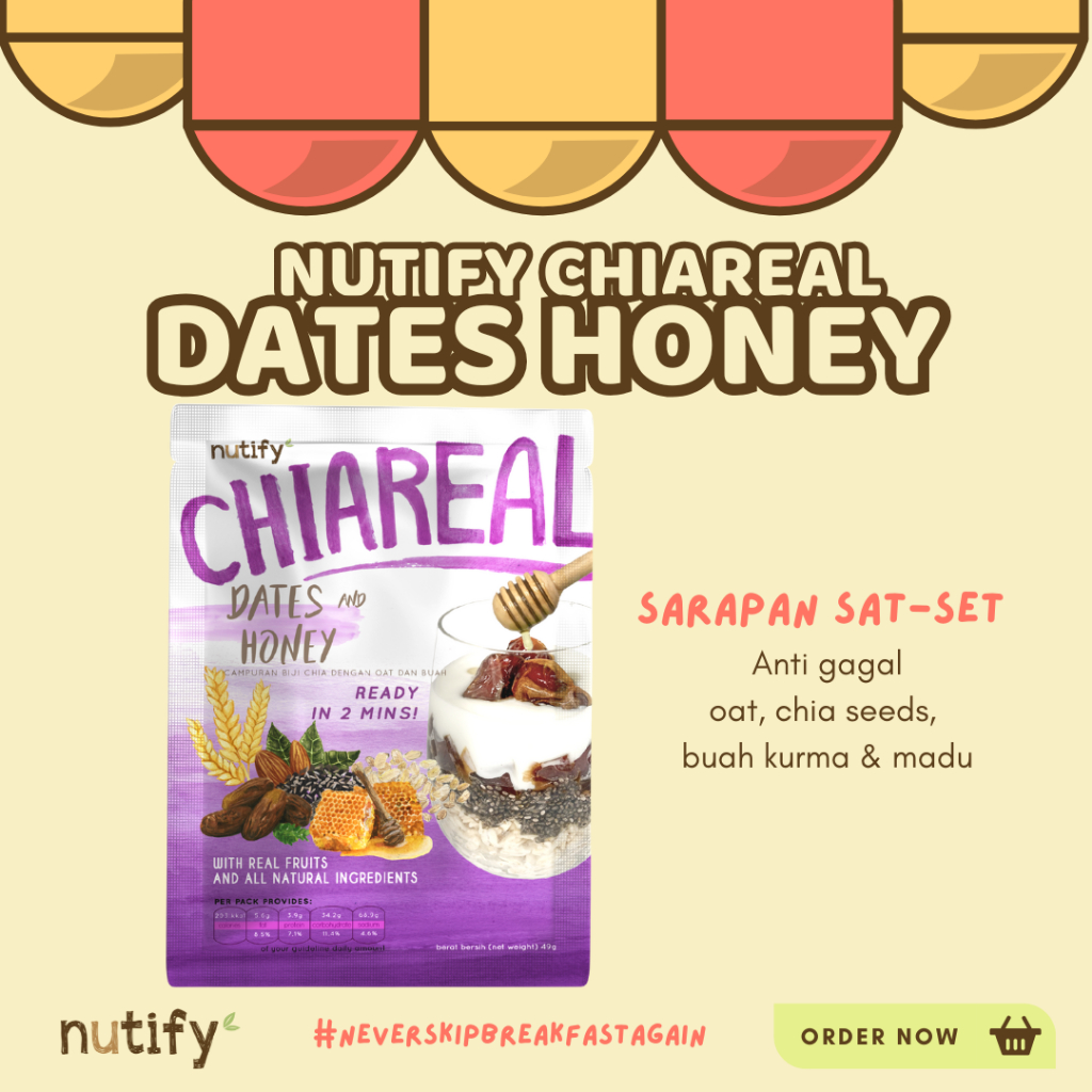 

Nutify Chiareal Kurma Madu / Dates & Honey