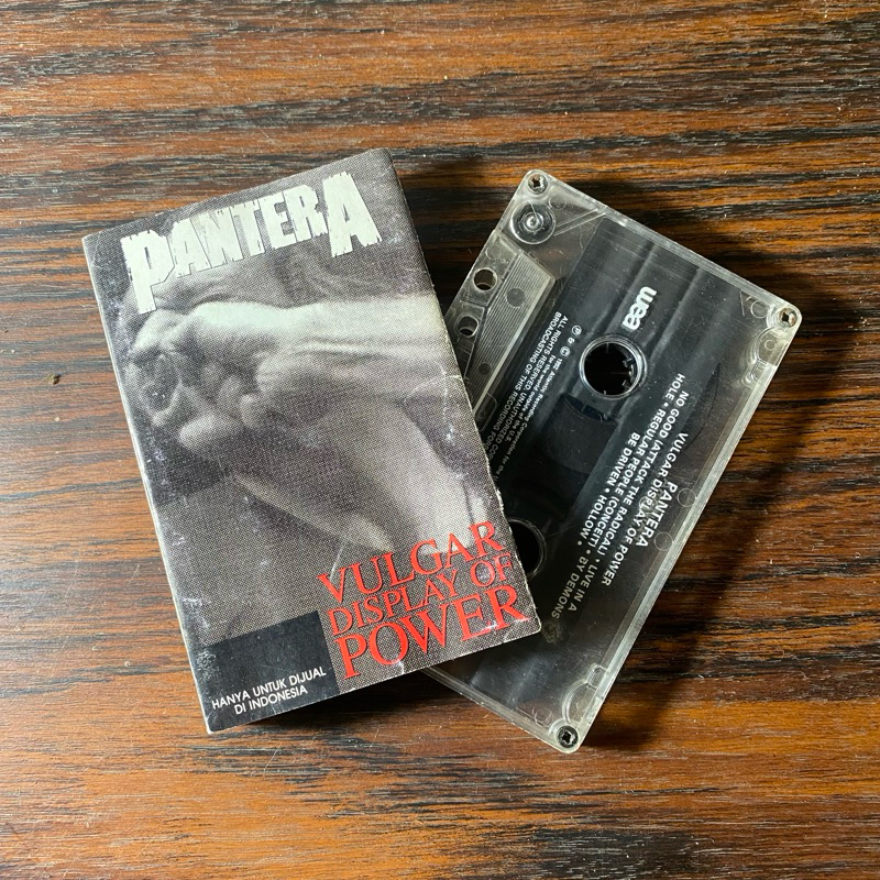 KUMPULAN KASET PITA PANTERA- VULGAR DISPLAY OF POWER