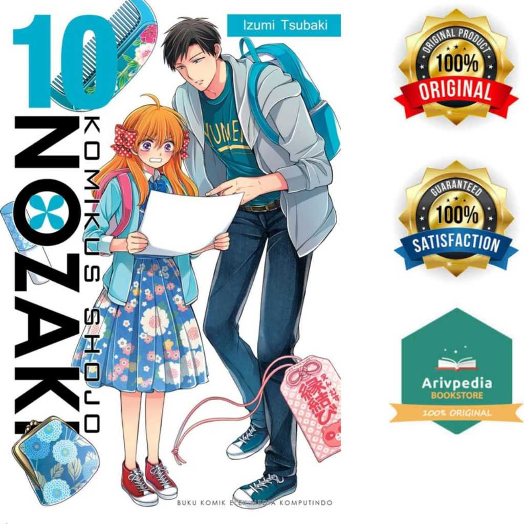Komikus Shojo Nozaki 1 2 3 4 5 6 7 8 9 10 by Izumi Tsubaki (Bookpaper)