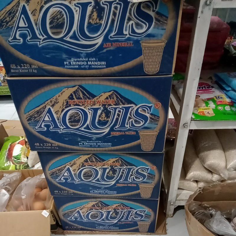 

Aquis air mineral 220ml