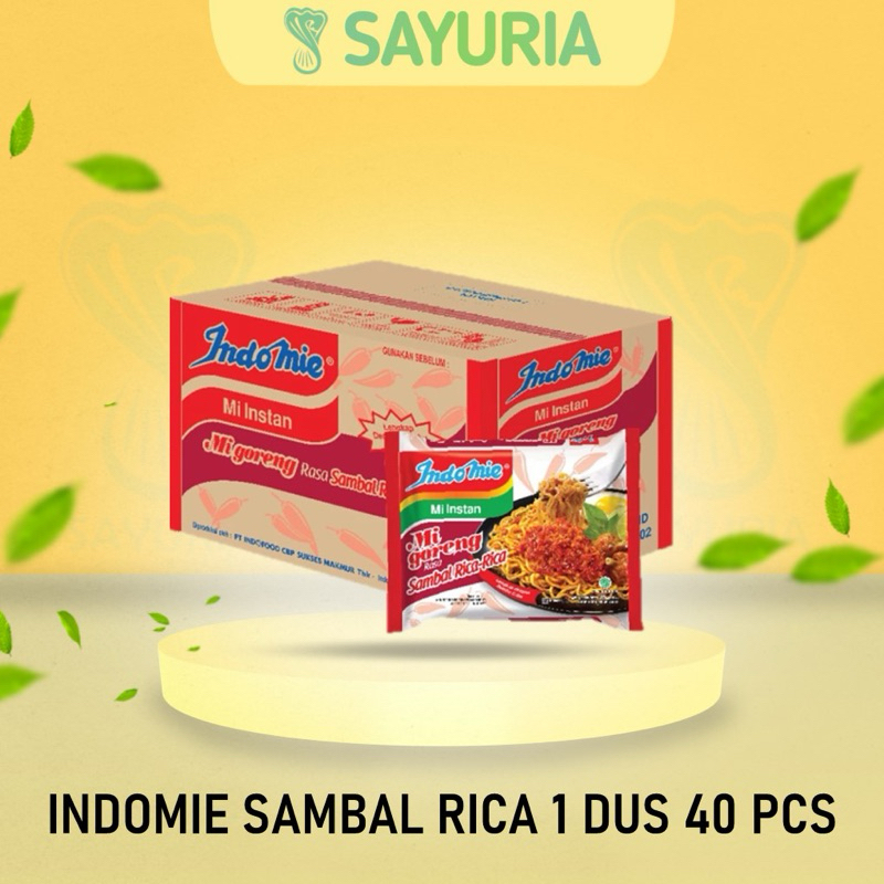 

INDOMIE GORENG RICA RICA 1 DUS ISI 40 PCS