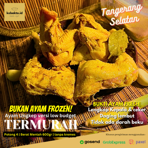 

TERMURAH! Ayam Ungkep Bumbu Lengkuas VERSI LOW BUDGET
