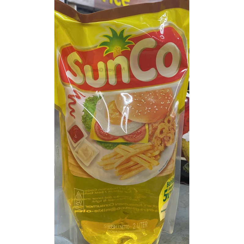 

Sunco minyak goreng 2 liter