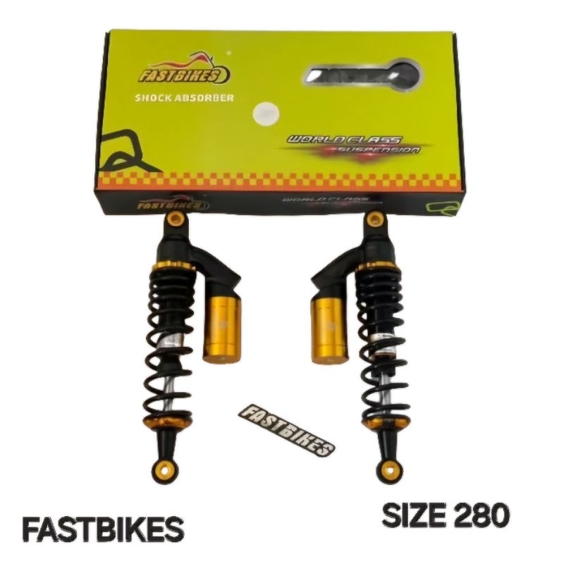 SHOCKBREAKER TABUNG ATAS BLACK GOLD 280 FIZR VEGA ZR JUPITER Z VEGA R NEW CRYPTON