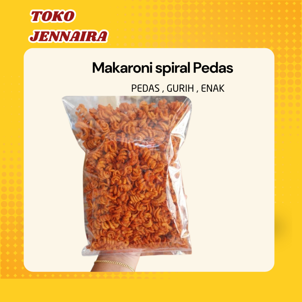 

MAKARONI SPIRAL ULIR PEDAS 250GRAM
