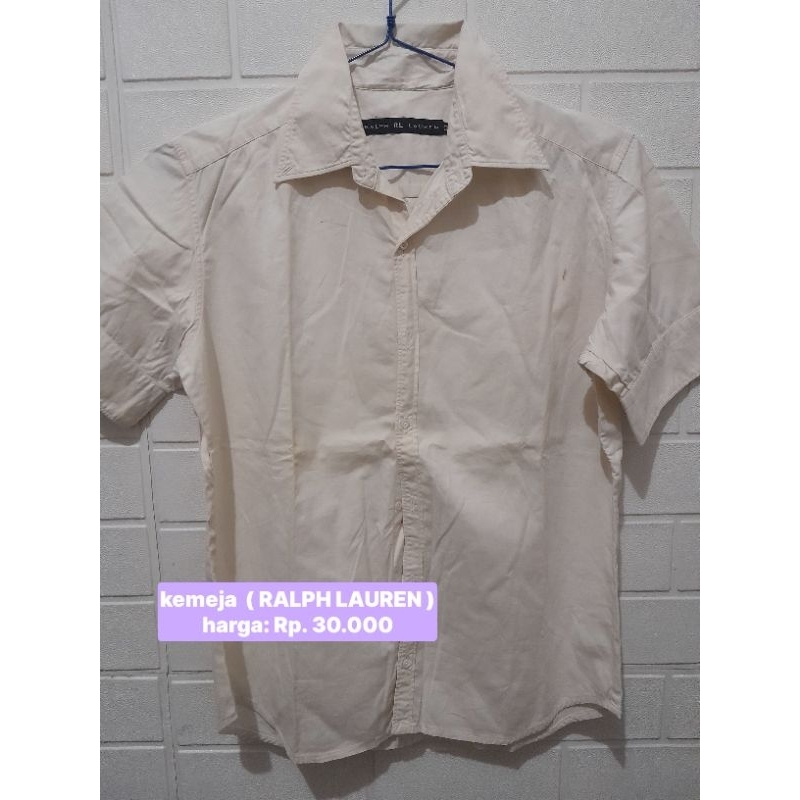 kemeja polos (RALPH LAUREN)