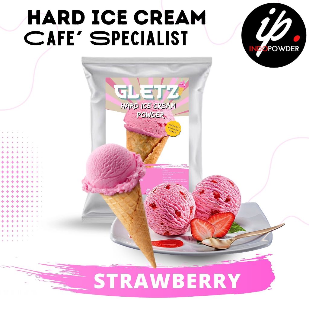 

IP Bogor - Bubuk ES KRIM STRAWBERRY 1Kg Untuk Cafe, Waralaba dan Resto