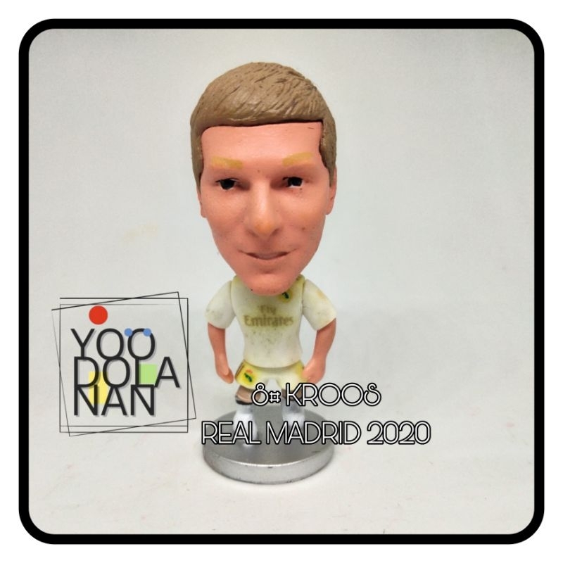 8# KROOS - REAL MADRID 2020 SOCCERWE KODOTO FIGURE PEMAIN BOLA