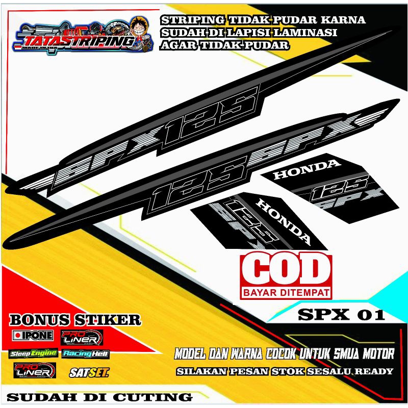 striping wave 100 thailand wave 100 s wave Thailand Supra x lama Supra fit lama