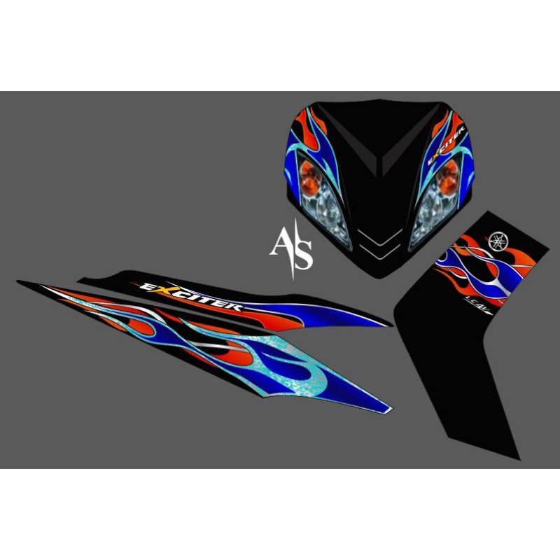 STRIPING MX OLD EXCITER ELEKTRO