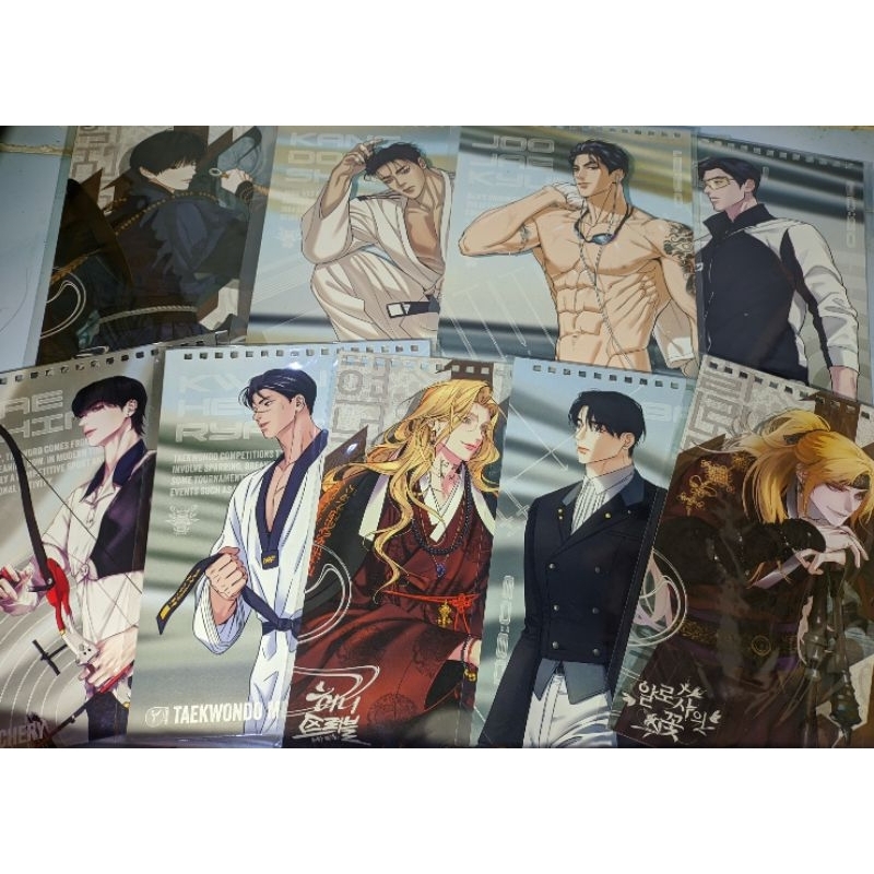 (BACA DESC) Illust calendar ONLY - SG lezhin Bomtoon manhwa bl
