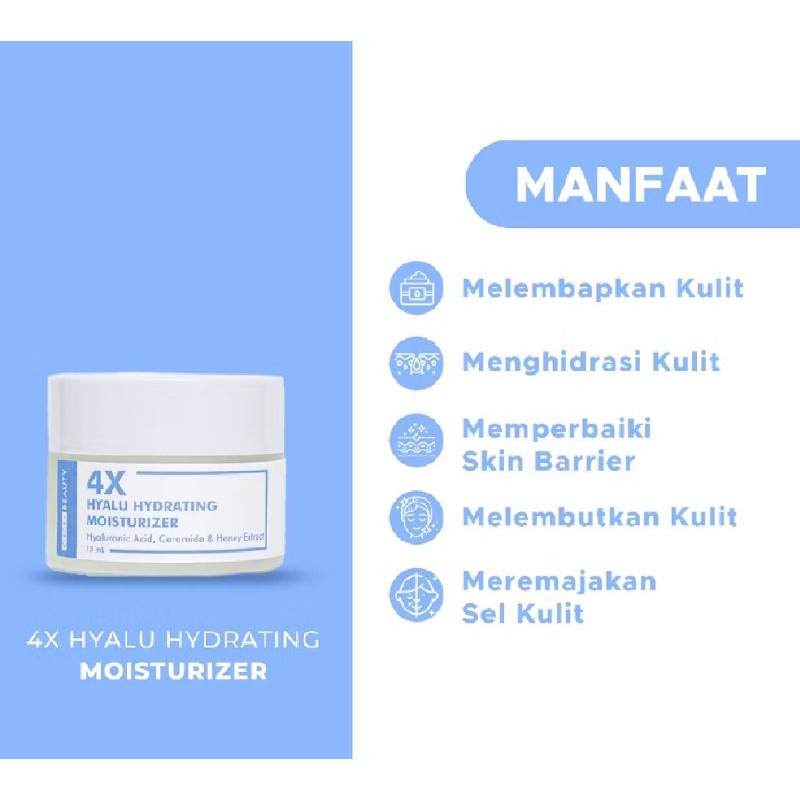 Cleora 4x Hyalu Hydrating Moisturizer Gel 15ml
