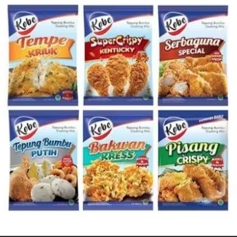 

KOBE TEPUNG BUMBU 200G TEMPE BAKWAN KENTUCKY 200 GR