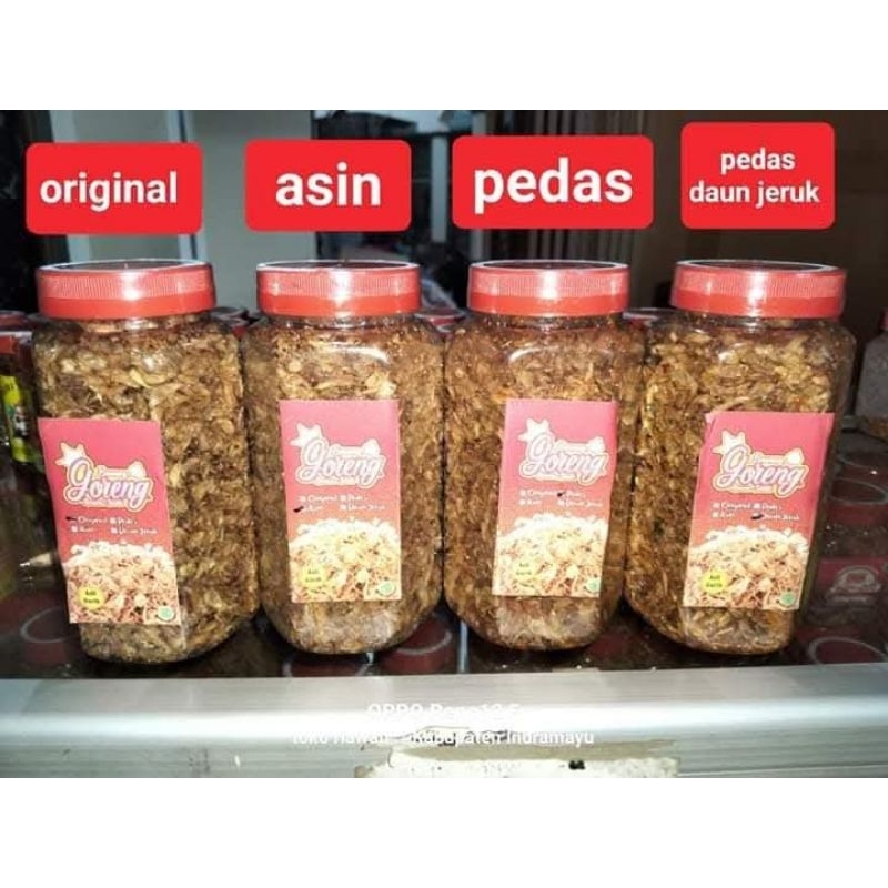 

LAKU Bawang Goreng Nounna Saritie Kriuk Gurih Pedas