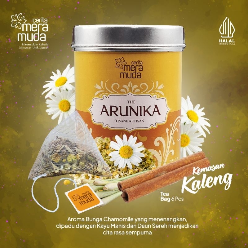 

Arunika | Minuman Rempah Aroma Chamomile | Cerita Meramuda | 27 gr