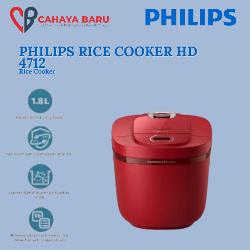 PHILIPS HD 4712 RICE COOKER DIGITAL