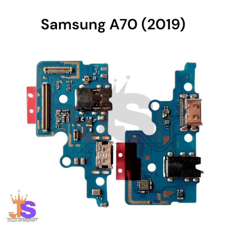 fleksibel Konektor charger, papan cas Samsung A70 (2019) original dengan ic