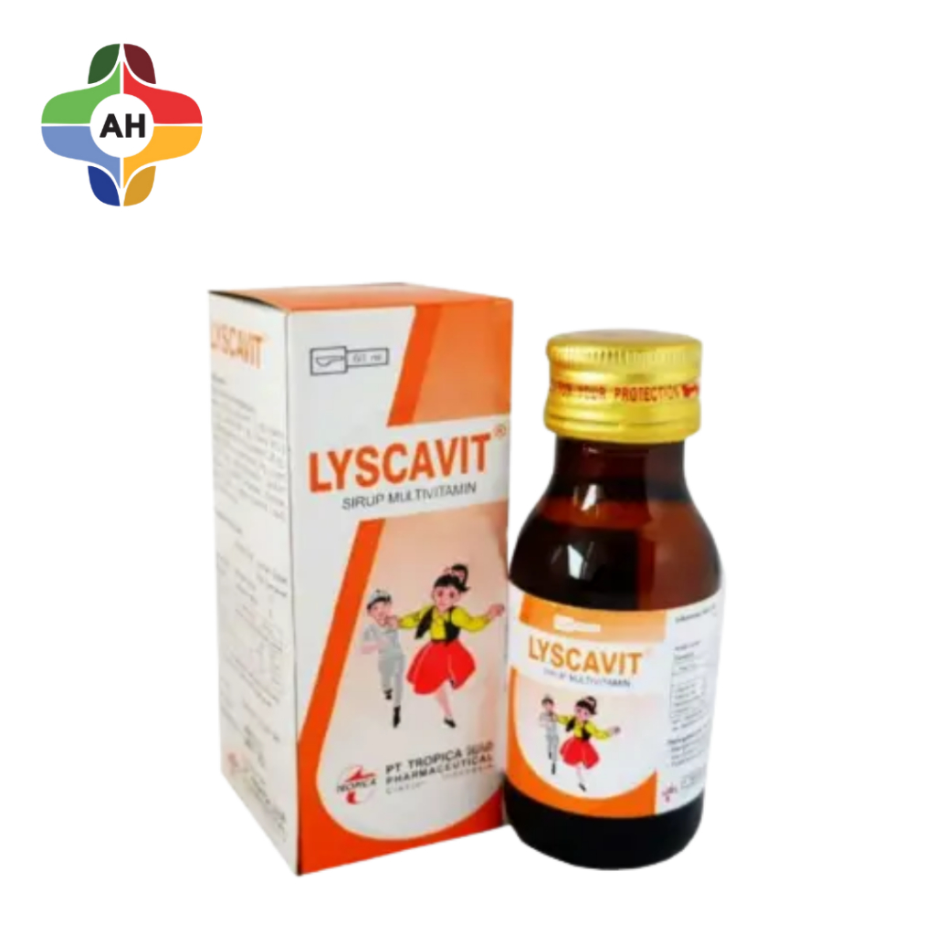 Lyscavit Multivitamin Syrup 60 ml / apotek hutama