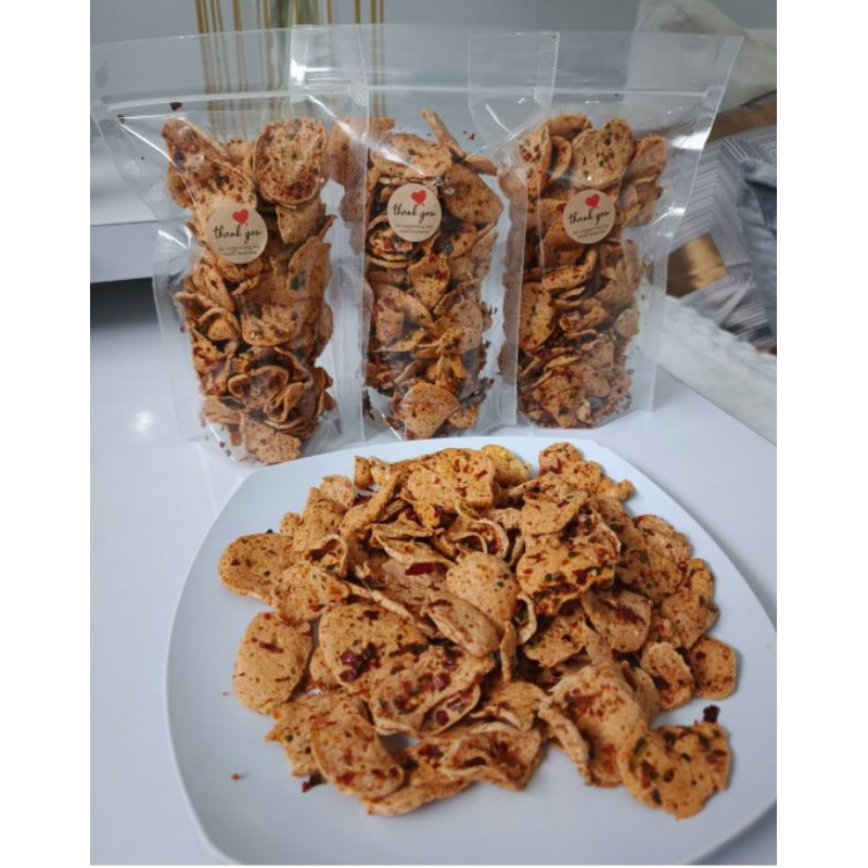 

BASRENG KERIPIK PEDAS DAUN JERUK 100GR